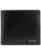 Paul Smith Signature Stripe Interior Billfold Wallet - Black