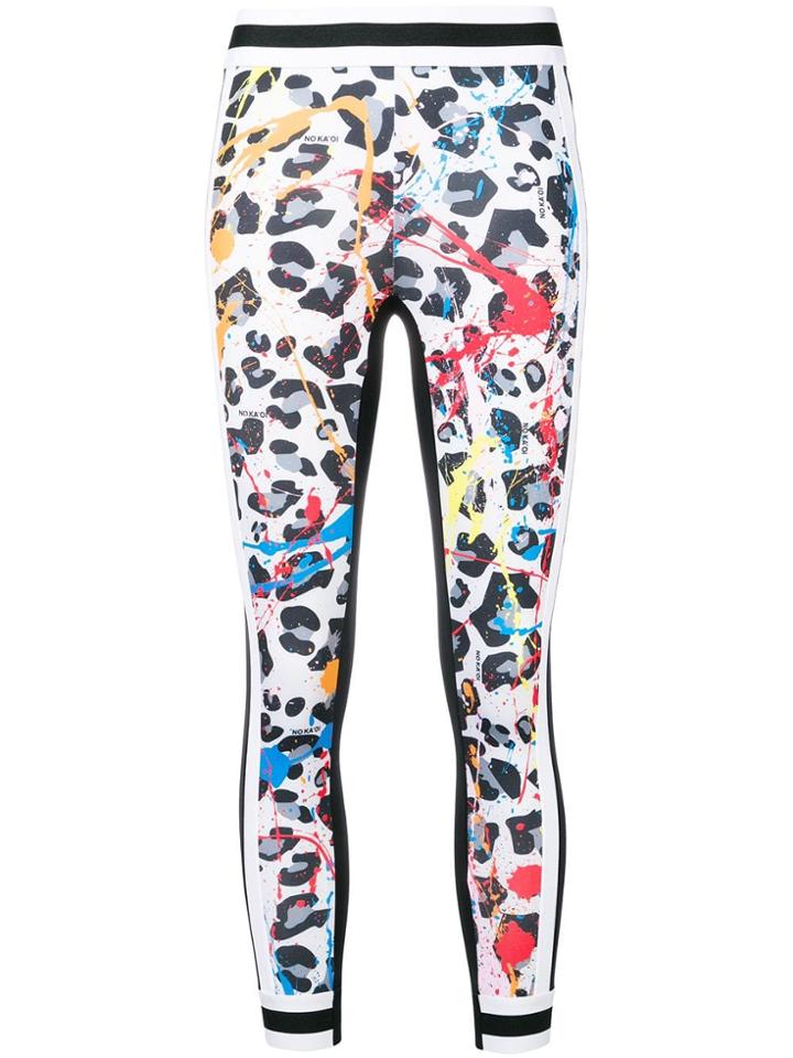 No Ka' Oi Leopaki Kalia Leggings - Black