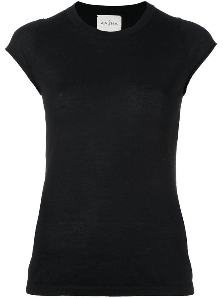 Le Kasha 'haiti' Knit T-shirt - Black