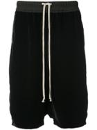 Rick Owens Drawstring Waist Shorts - Black