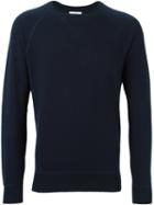 Closed Crew Neck Sweatshirt, Men's, Size: Xl, Blue, Cashmere