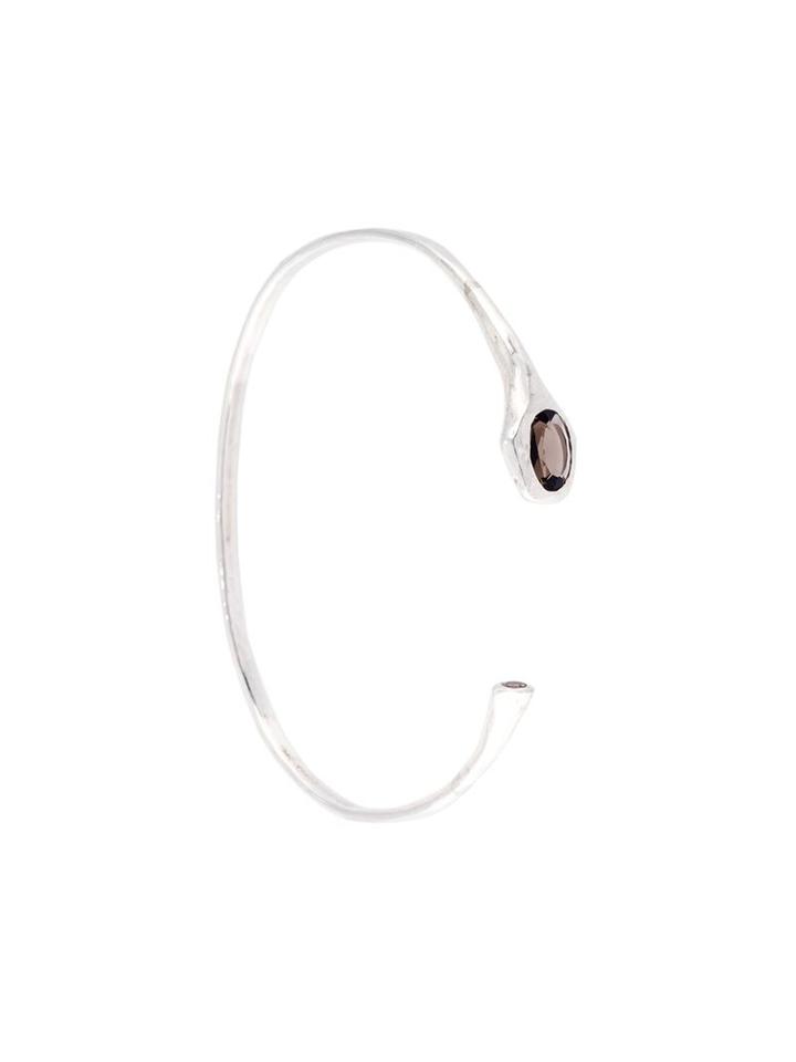 Rosa Maria Quartz And Diamond Bangle