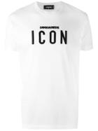 Dsquared2 Icon Embroidered T-shirt - White