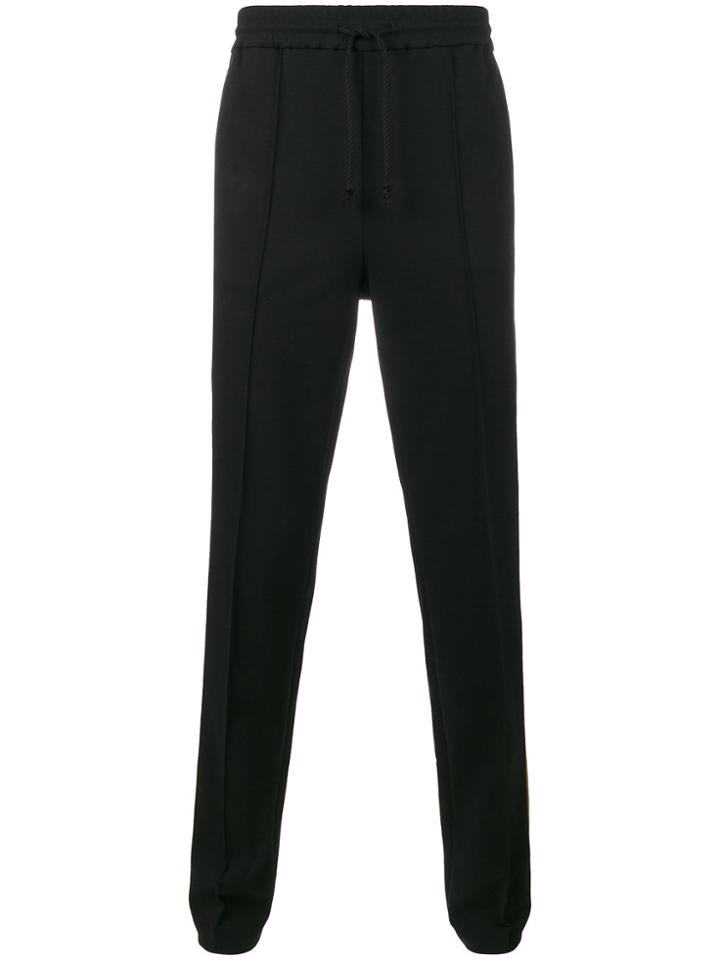 John Lawrence Sullivan Side Stripe Track Pants - Black