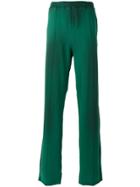 Andrea Ya'aqov Drop-crotch Track Pants - Black