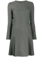 Ermanno Scervino Stretch Flannel Dress - Grey
