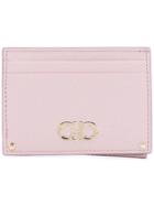 Salvatore Ferragamo Double Gancio Cardholder - Pink & Purple