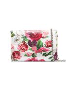 Dolce & Gabbana Floral Print Wallet Clutch Bag - Pink & Purple