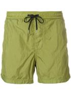 Dondup Plain Swim Shorts - Green