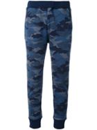 Loveless Camouflage Sweatpants, Women's, Size: 36, Blue, Cotton
