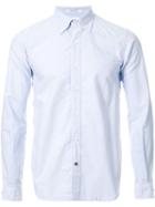 Bedwin & The Heartbreakers Classic Button Down Shirt, Men's, Size: 2, Blue, Cotton