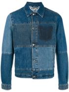 Mcq Alexander Mcqueen - Patchwork Denim Jacket - Men - Cotton - 50, Blue, Cotton