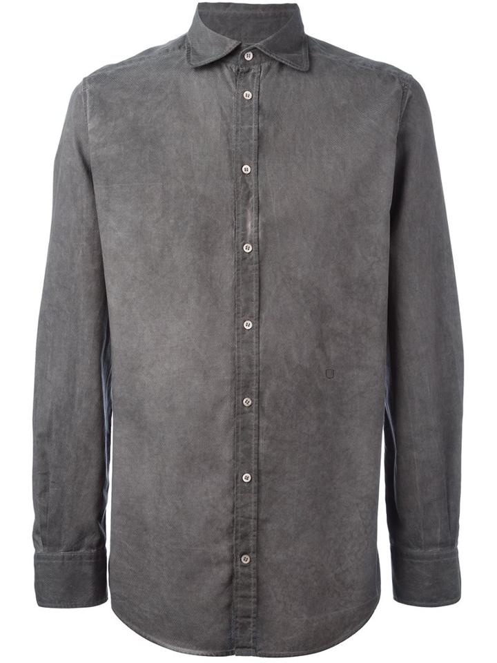 Massimo Alba Crinkle Shirt