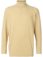 Burberry Vintage Turtle Neck Sweater - Yellow & Orange