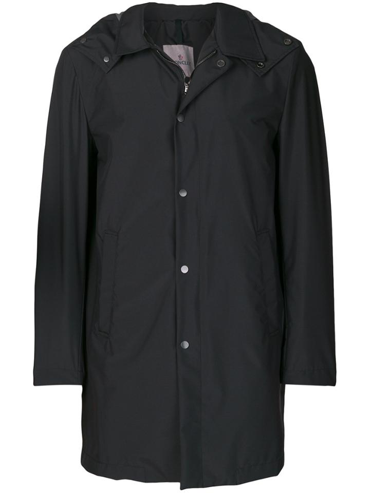 Moncler Boxy Raincoat - Blue