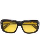 Gucci Eyewear Square Frame Sunglasses - Brown