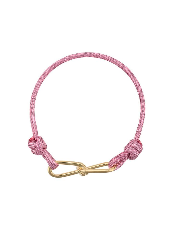 Annelise Michelson Medium Wire Cord Bracelet - Pink