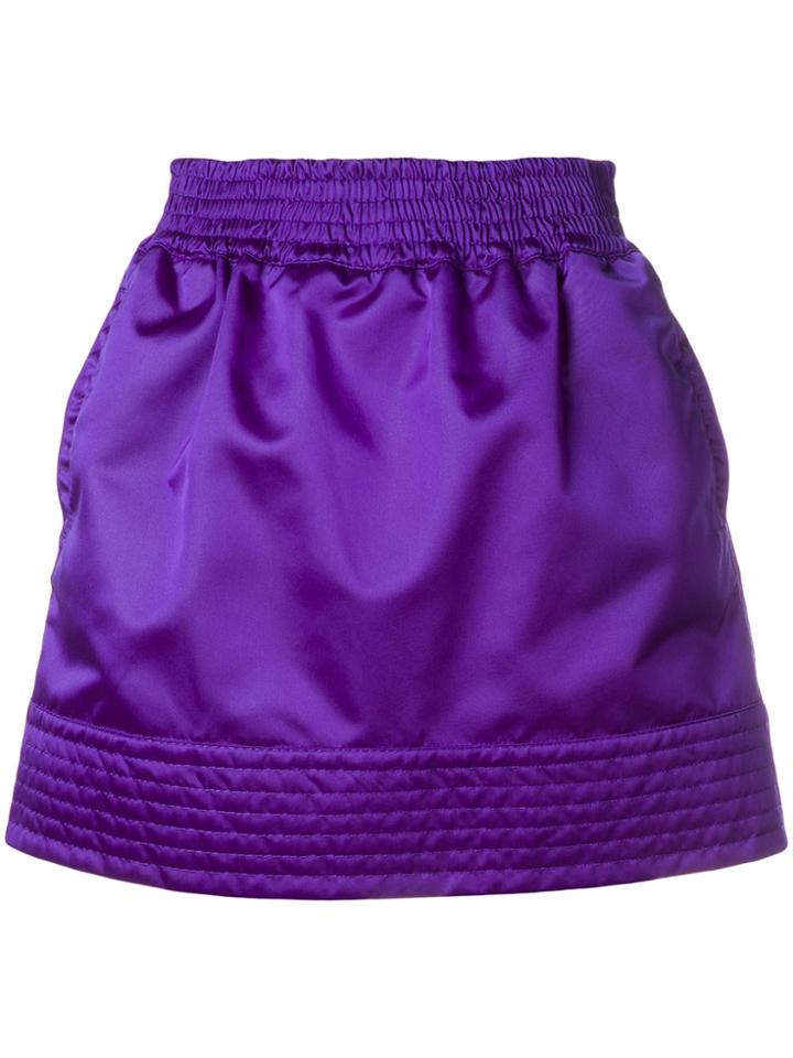 No21 High Shine Sporty Skirt - Pink & Purple