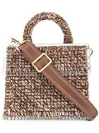 0711 Large Copacabana Tote Bag - Brown