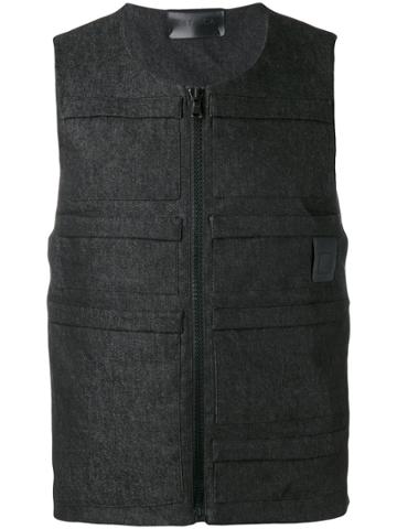 Letasca Denim Vest - Black