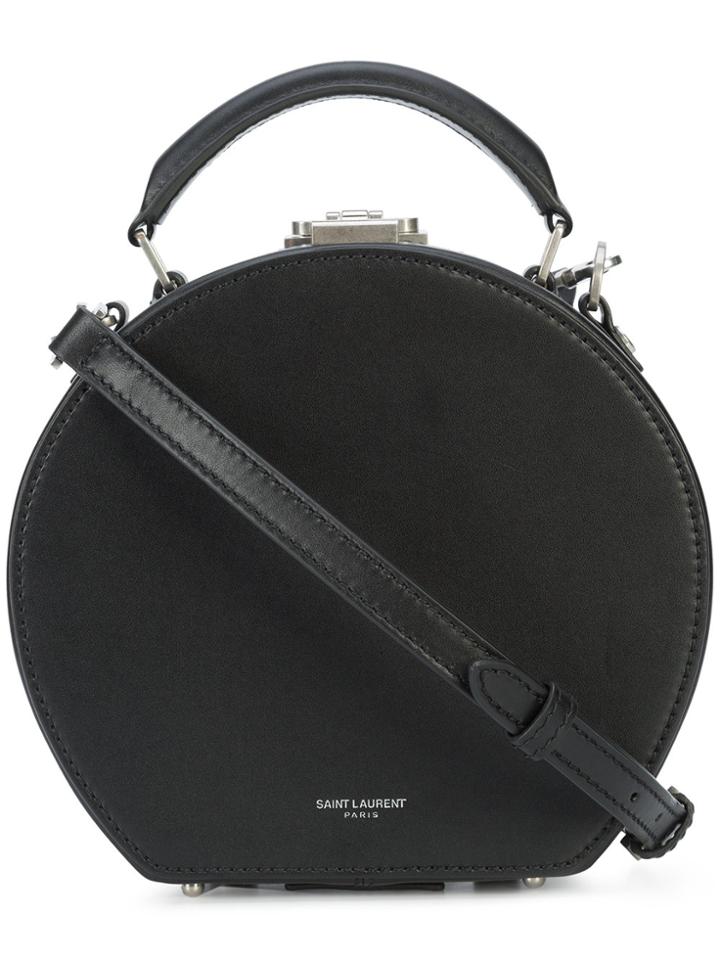 Saint Laurent Circular Shoulder Bag - Black