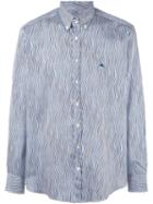 Etro 'andy' Shirt, Men's, Size: 43, Blue, Cotton