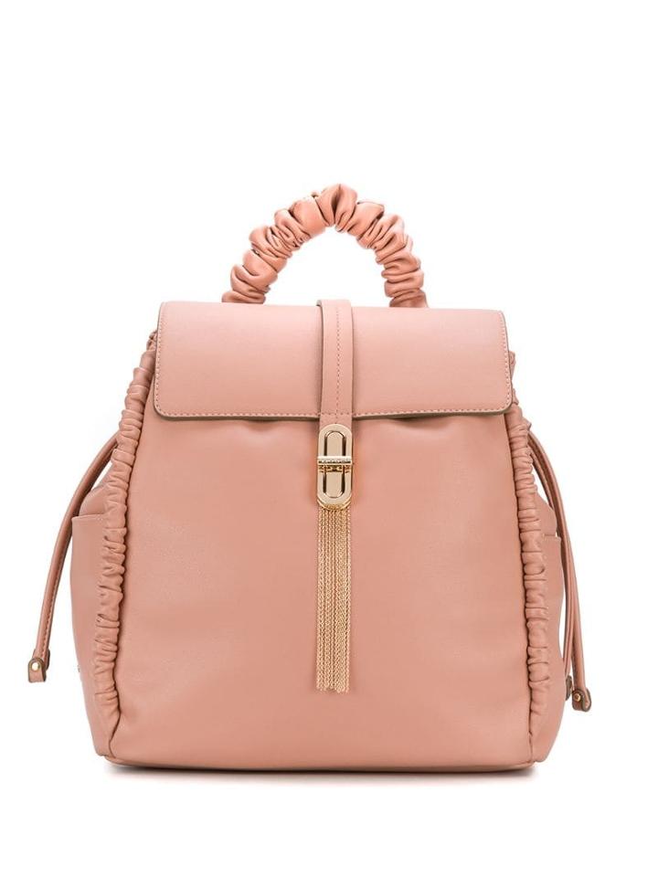 Liu Jo Foldover Top Backpack - Pink