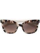 Prada Eyewear Square Frame Sunglasses - Brown