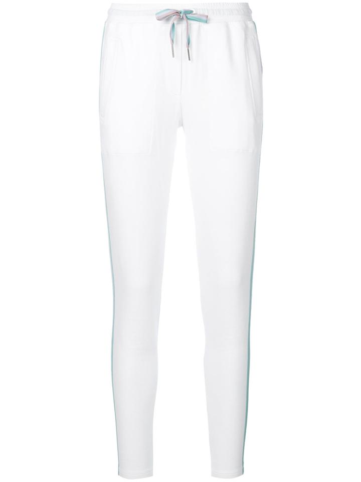 Marc Cain Side-striped Track Pants - White