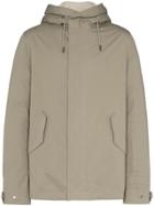 Yves Salomon Hooded Shearling Parka - Neutrals