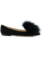 Jimmy Choo Gale Ballerina Shoes - Black