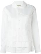 Comme Des Garçons - Layered Shirt - Women - Cotton - S, Women's, White, Cotton