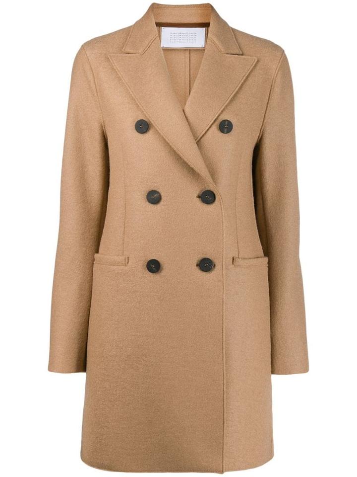 Harris Wharf London Double Buttoned Coat - Neutrals