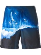 Orlebar Brown 'bulldog' Swim Shorts, Men's, Size: 36, Blue, Polyester