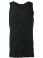 Calvin Klein Jeans Ribbed Vest Top - Black