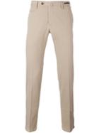 Pt01 Front Pleated Trousers, Men's, Size: 52, Nude/neutrals, Cotton/spandex/elastane