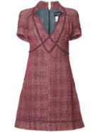 Chanel Pre-owned Boucle Dress - Red