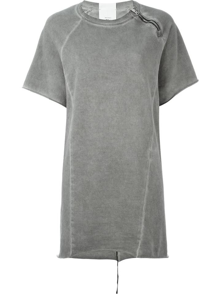 Rooms By Lost And Found Zip Detail Sweatshirt Dress