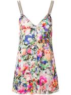Y / Project Floral Print Slip Dress - Multicolour