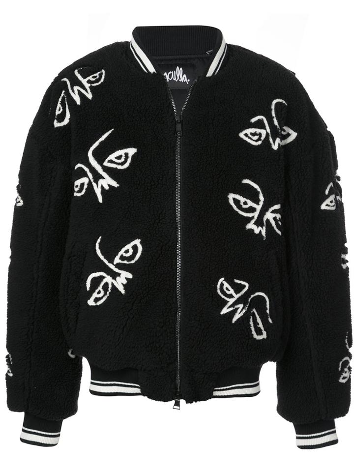 Haculla Facez Bomber Jacket - Black