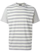 Ps By Paul Smith Striped T-shirt, Men's, Size: Large, Grey, Cotton