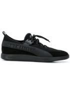 Baldinini Low Top Lace Up Sneakers - Black