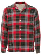 Fake Alpha Vintage 1960's Checked Shirt - Red