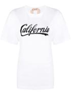 Nº21 California Print T-shirt - White