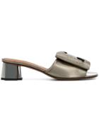 Robert Clergerie Lendy Sandals - Metallic