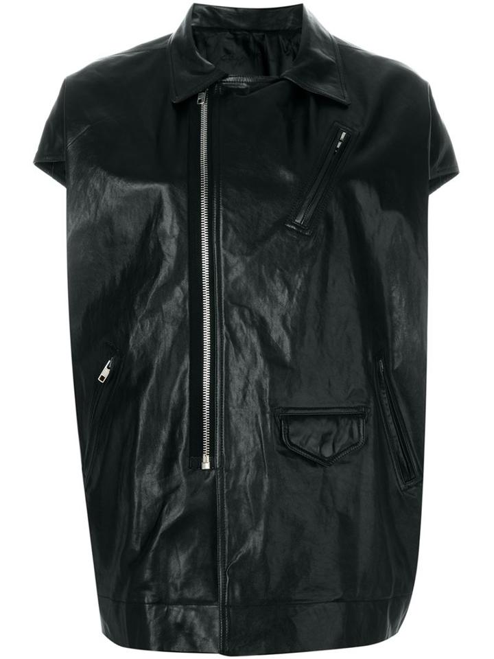Rick Owens Oversized Biker Gilet