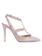 Valentino Garavani Rockstud With Ankle Straps