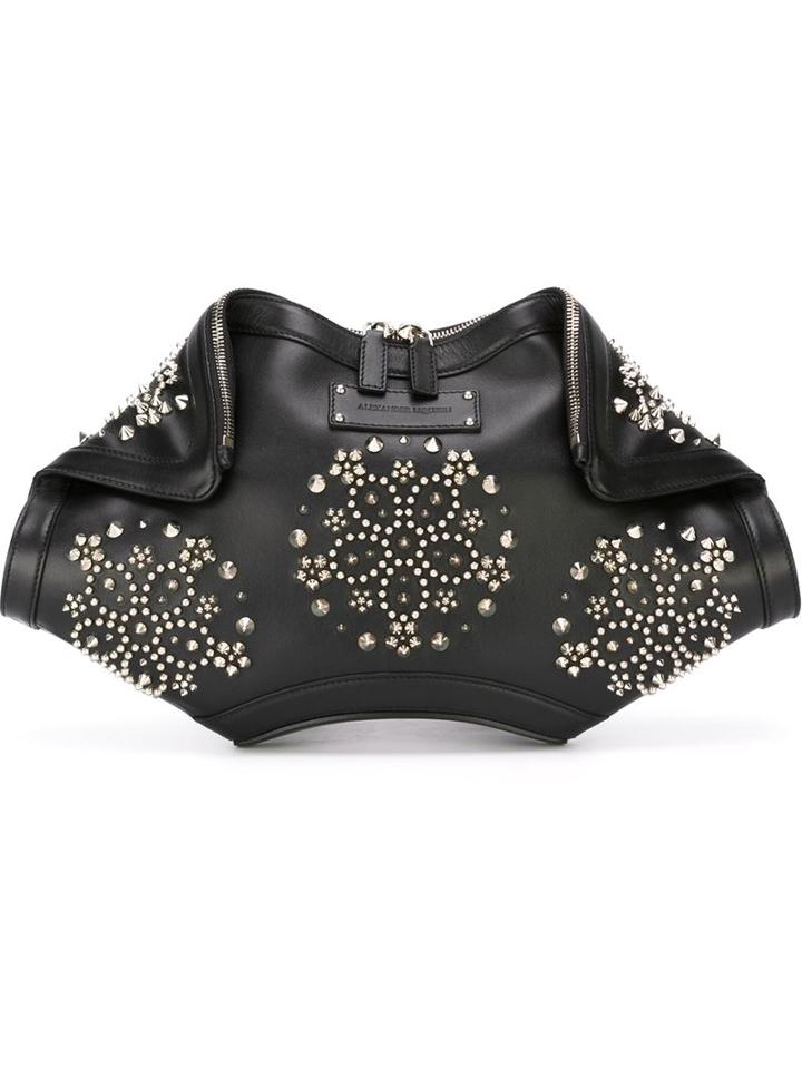Alexander Mcqueen 'de Manta' 3d Studs Clutch