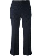Ps By Paul Smith Polka Dot Cropped Trousers