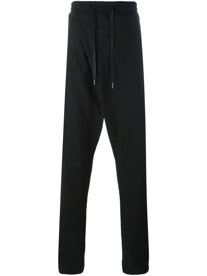 D.gnak Baggy Sweatpants, Men's, Size: 34, Black, Cotton